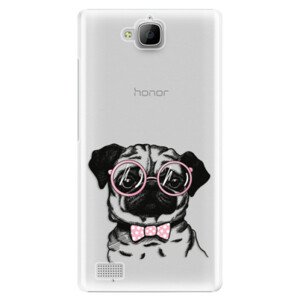 Plastové puzdro iSaprio - The Pug - Huawei Honor 3C