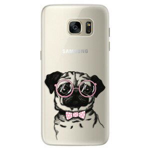 Silikónové puzdro iSaprio - The Pug - Samsung Galaxy S7