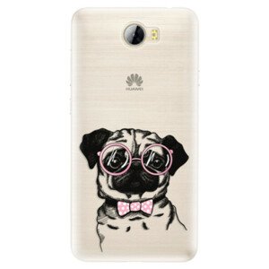 Silikónové puzdro iSaprio - The Pug - Huawei Y5 II / Y6 II Compact