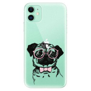 Odolné silikónové puzdro iSaprio - The Pug - iPhone 11