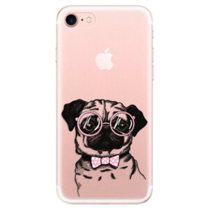 Odolné silikónové puzdro iSaprio - The Pug - iPhone 7