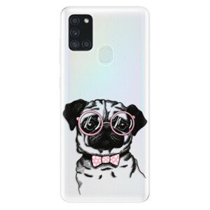 Odolné silikónové puzdro iSaprio - The Pug - Samsung Galaxy A21s