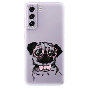 Odolné silikónové puzdro iSaprio - The Pug - Samsung Galaxy S21 FE 5G