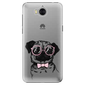 Plastové puzdro iSaprio - The Pug - Huawei Y5 2017 / Y6 2017