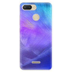 Odolné silikónové puzdro iSaprio - Purple Feathers - Xiaomi Redmi 6