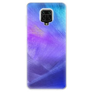 Odolné silikónové puzdro iSaprio - Purple Feathers - Xiaomi Redmi Note 9 Pro / Note 9S