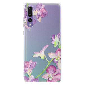 Silikónové puzdro iSaprio - Purple Orchid - Huawei P20 Pro