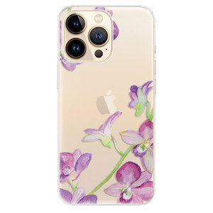 Odolné silikónové puzdro iSaprio - Purple Orchid - iPhone 13 Pro Max