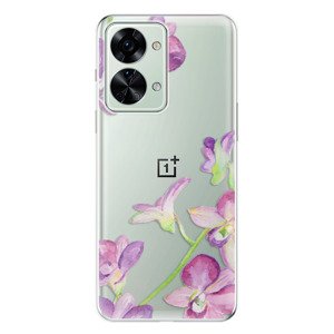 Odolné silikónové puzdro iSaprio - Purple Orchid - OnePlus Nord 2T 5G