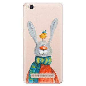 Odolné silikónové puzdro iSaprio - Rabbit And Bird - Xiaomi Redmi 4A