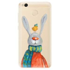 Odolné silikónové puzdro iSaprio - Rabbit And Bird - Xiaomi Redmi 4X