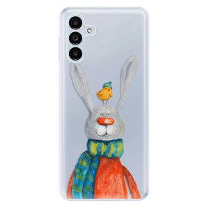 Odolné silikónové puzdro iSaprio - Rabbit And Bird - Samsung Galaxy A13 5G