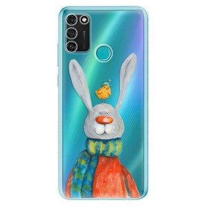 Odolné silikónové puzdro iSaprio - Rabbit And Bird - Honor 9A