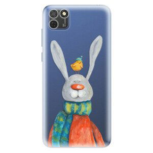 Odolné silikónové puzdro iSaprio - Rabbit And Bird - Honor 9S