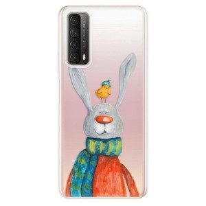 Odolné silikónové puzdro iSaprio - Rabbit And Bird - Huawei P Smart 2021