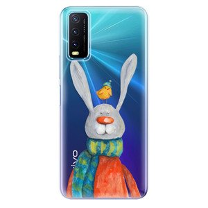 Odolné silikónové puzdro iSaprio - Rabbit And Bird - Vivo Y20s