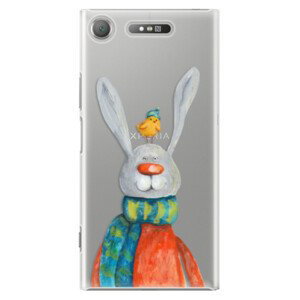 Plastové puzdro iSaprio - Rabbit And Bird - Sony Xperia XZ1