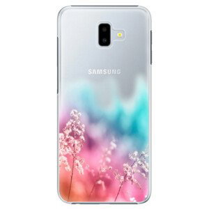 Plastové puzdro iSaprio - Rainbow Grass - Samsung Galaxy J6+