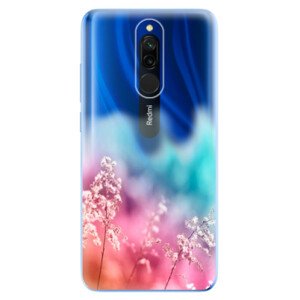 Odolné silikónové puzdro iSaprio - Rainbow Grass - Xiaomi Redmi 8