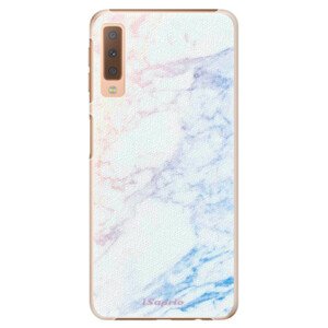 Plastové puzdro iSaprio - Raibow Marble 10 - Samsung Galaxy A7 (2018)