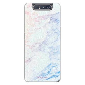 Plastové puzdro iSaprio - Raibow Marble 10 - Samsung Galaxy A80