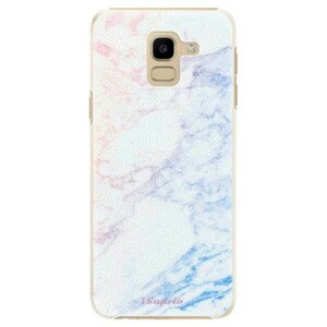 Plastové puzdro iSaprio - Raibow Marble 10 - Samsung Galaxy J6