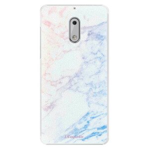 Plastové puzdro iSaprio - Raibow Marble 10 - Nokia 6