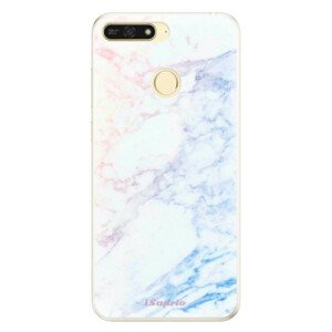 Silikónové puzdro iSaprio - Raibow Marble 10 - Huawei Honor 7A