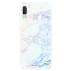 Odolné silikónové puzdro iSaprio - Raibow Marble 10 - Samsung Galaxy A20e