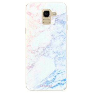 Odolné silikónové puzdro iSaprio - Raibow Marble 10 - Samsung Galaxy J6