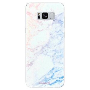 Odolné silikónové puzdro iSaprio - Raibow Marble 10 - Samsung Galaxy S8