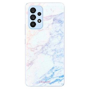 Odolné silikónové puzdro iSaprio - Raibow Marble 10 - Samsung Galaxy A73 5G