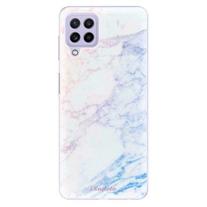 Odolné silikónové puzdro iSaprio - Raibow Marble 10 - Samsung Galaxy A22