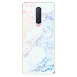 Odolné silikónové puzdro iSaprio - Raibow Marble 10 - OnePlus 8