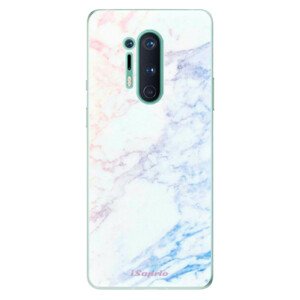 Odolné silikónové puzdro iSaprio - Raibow Marble 10 - OnePlus 8 Pro