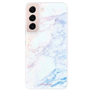 Odolné silikónové puzdro iSaprio - Raibow Marble 10 - Samsung Galaxy S22+ 5G