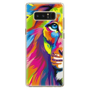 Plastové puzdro iSaprio - Rainbow Lion - Samsung Galaxy Note 8