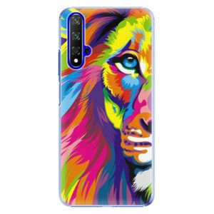 Plastové puzdro iSaprio - Rainbow Lion - Huawei Honor 20