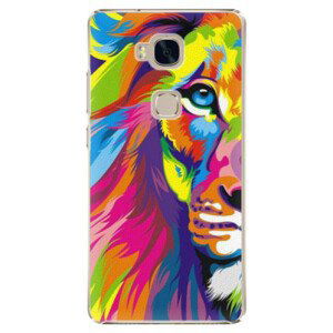 Plastové puzdro iSaprio - Rainbow Lion - Huawei Honor 5X