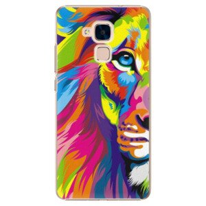 Plastové puzdro iSaprio - Rainbow Lion - Huawei Honor 7 Lite