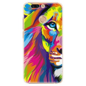 Plastové puzdro iSaprio - Rainbow Lion - Huawei Honor 8 Pro