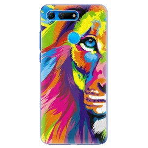 Plastové puzdro iSaprio - Rainbow Lion - Huawei Honor View 20