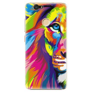 Plastové puzdro iSaprio - Rainbow Lion - Huawei Nova