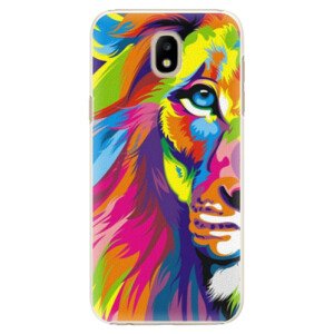 Plastové puzdro iSaprio - Rainbow Lion - Samsung Galaxy J5 2017