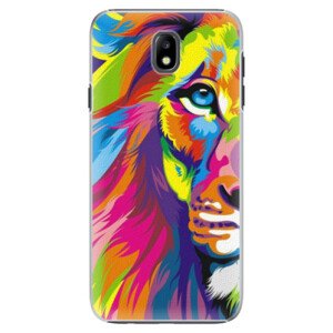 Plastové puzdro iSaprio - Rainbow Lion - Samsung Galaxy J7 2017