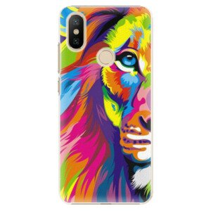 Plastové puzdro iSaprio - Rainbow Lion - Xiaomi Mi A2