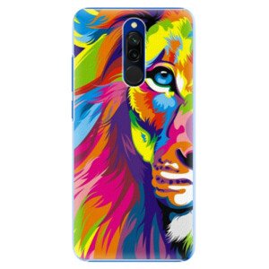 Plastové puzdro iSaprio - Rainbow Lion - Xiaomi Redmi 8