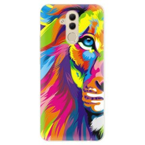 Silikónové puzdro iSaprio - Rainbow Lion - Huawei Mate 20 Lite