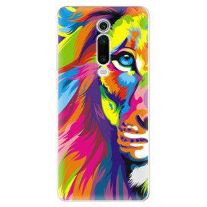 Odolné silikónové puzdro iSaprio - Rainbow Lion - Xiaomi Mi 9T Pro