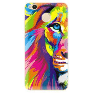 Odolné silikónové puzdro iSaprio - Rainbow Lion - Xiaomi Redmi 4X